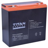 TitanEnergy CyclicPower TC22-12 12V 22Ah Ciklikus zselés akkumulátor elektromos kerékpárba