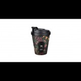 TITIZ Iris Motto 400ml Termo utazó pohár zárható tetővel - Mintás (AP-9221)