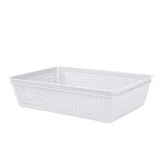 Titiz Iris Retro Műanyag Tárolókosár 3L - Több színben (TP-594)