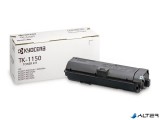 TK1150 Lézertoner P2235dw, M2135dn nyomtatókhoz, KYOCERA, fekete, 3k