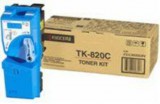 TK820C Lézertoner FS 8100DN nyomtatóhoz, KYOCERA kék, 7k (eredeti)