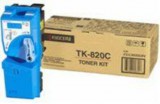 TK820C Lézertoner FS 8100DN nyomtatóhoz, KYOCERA kék, 7k (eredeti)
