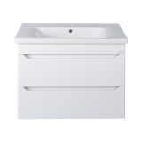 TMP SHARP 80 fali fürdőszobabútor - Sanovit SOFT - 13080 mosdóval - 80 x 45,5 cm