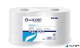 Toalettpapír, 2 rétegű, 185 m, 23 cm átmérő, LUCART, "Strong", hófehér