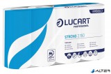 Toalettpapír, 2 rétegű, kistekercses, 8 tekercses, LUCART "Strong 2.150", fehér