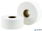 . Toalettpapír, 2 rétegű, nagytekercses, 100 méter, 19 cm átmérő, hófehér