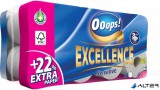 Toalettpapír, 3 rétegű, kistekercses, 16 tekercs, OOOPS "Excellence"