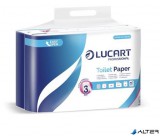 Toalettpapír, 3 rétegű, kistekercses, 24 tekercs, LUCART 'Cash and Carry Strong 3.24', fehér