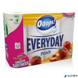 Toalettpapír, 3 rétegű, kistekercses, 24 tekercs, OOOPS 'Everyday'