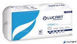 Toalettpapír, 3 rétegű, kistekercses, 8 tekercses, LUCART "Strong 8.3", fehér
