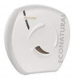 Toalettpapír adagoló, 35,7x35,2x14,2 cm, LUCART EcoNatural Flow Jumbo, fehér (UBC97)