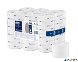 Toalettpapír, belsőmag nélküli, T7 rendszer, 3 rétegű, 13,1 cm átmérő, Premium, TORK "OptiServe", fehér