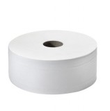 Toalettpapír, T1 rendszer, 2 rétegű, 26 cm átmérő, Universal, TORK Jumbo, fehér (KHH429)