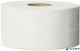 Toalettpapír, T2 rendszer, 2 rétegű, 18, 8 cm átmérő, Advanced, TORK "Mini Jumbo", fehér