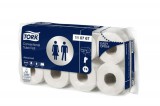 Toalettpapír, T4 rendszer, 2 rétegű, 10,3 cm átmérő, Advanced, TORK, fehér (KHH534)