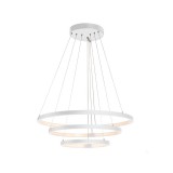 Több ágú függeszték, 80cm átmérő, fehér, 3000K/4000K CCT kapcsolóval, 3900 lm, CRI 80, SLV One Triple 1002914