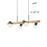 Több ágú függeszték, fekete, E27, Redo Smarterlight Taffi 01-2418