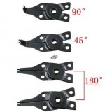 Többfunkciós Zégerfogó Készlet Cserélhető Fejekkel és Precíziós Szereléshez