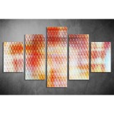 Többrészes Absztrakt vászonkép 019 - (választható formák) tav-019