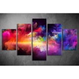 Többrészes Absztrakt vászonkép 106 - (választható formák) tav-106