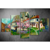 Többrészes Cseresznyefa vászonkép 037 - (választható formák) tfes-037