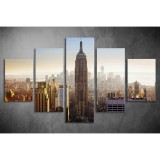 Többrészes Empire State Building vászonkép 054 - (választható formák) tvv-054