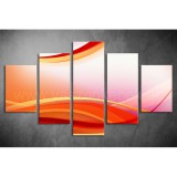 Többrészes Hullám vászonkép 002 - (választható formák) tav-002