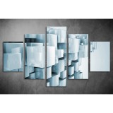 Többrészes Kockák vászonkép 005 - (választható formák) tav-005