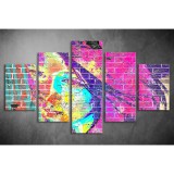 Többrészes Női Arc vászonkép 034 - (választható formák) tav-034