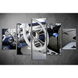 Többrészes Oldtimer vászonkép 002 - (választható formák) tjm-002