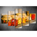 Többrészes Savanyúságok vászonkép 046 - (választható formák) téiv-046