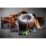 Többrészes Sütemény vászonkép 028 - (választható formák) téiv-028