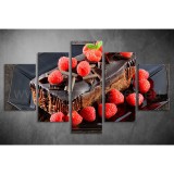 Többrészes Sütemények vászonkép 038 - (választható formák) téiv-038