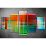Többrészes Színes Absztrakt vászonkép 015 - (választható formák) tav-015