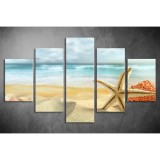Többrészes Tengeri Csillag vászonkép 046 - (választható formák) tsea-046