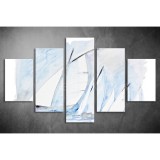 Többrészes Vitorlások vászonkép 026 - (választható formák) tfes-026