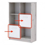 Todi Bee ajtó nyitott polcos szekrényhez (2 db)