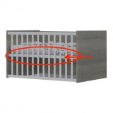 Todi Cube 2 fekvőrács 120*70-es (a kombiágy kiságyát teszi önállóan használhatóvá)