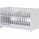 Todi White Bunny 70x140-es átalakítható babaágy (2 doboz)