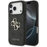 Tojás Guess 4G Big Logo iPhone 17 Pro-hoz fekete