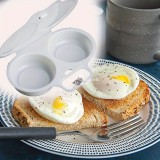 Tojásfőző, buggyantott tojás készítő mikrohullámú sütőbe