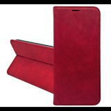 Tok álló, bőr hatású (FLIP, oldalra nyíló, asztali tartó, kártyazseb, prémium) PIROS Apple iPhone 16 Pro "Gigapack csomagolás" (GP-171733) (GP-171733)