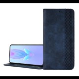 Tok álló, bőr hatású (FLIP, oldalra nyíló, asztali tartó, mozaik) SÖTÉTKÉK Nokia XR21 "Gigapack csomagolás" (GP-164173) (GP-164173)