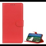 Tok álló, bőr hatású (FLIP, oldalra nyíló, asztali tartó, prémium) PIROS Honor 400 "Gigapack csomagolás" (GP-169987) (GP-169987)