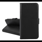Tok álló, bőr hatású (FLIP, oldalra nyíló, kártyazseb, asztali tartó) FEKETE Xiaomi Redmi 14C 4G "Gigapack csomagolás" (GP-171239) (GP-171239)