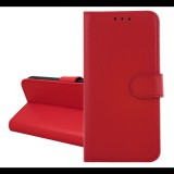 Tok álló, bőr hatású (FLIP, oldalra nyíló, kártyazseb, asztali tartó) PIROS Xiaomi Redmi 14C 4G "Gigapack csomagolás" (GP-171338) (GP-171338)