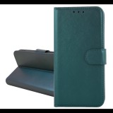 Tok álló, bőr hatású (FLIP, oldalra nyíló, kártyazseb, asztali tartó) SÖTÉTZÖLD Xiaomi Redmi Note 14 5G "Gigapack csomagolás" (GP-171437) (GP-171437)