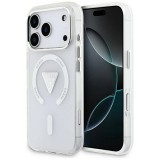 tok Guess IML Gradient Triangle Logo MagSafe iPhone 17 Pro-hoz átlátszó