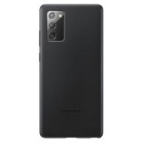 Tok Samsung EF-VN980LB Note 20 N980 fekete bőr tok
