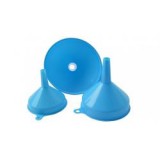 Tölcsér műanyag 3 db-os kék (72085)
